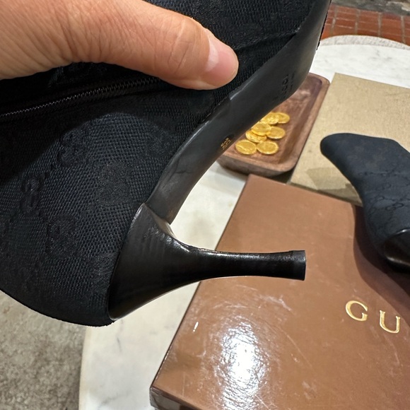 Gucci Canvas boots size 35 1/2 - Picture 12 of 16